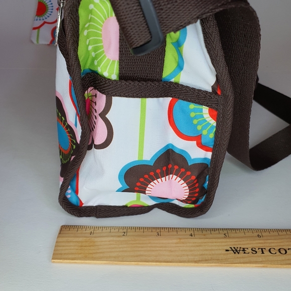 Lesportsac Graphic Flowers Classic Crossbody / Hobo Bag - Picture 12 of 12